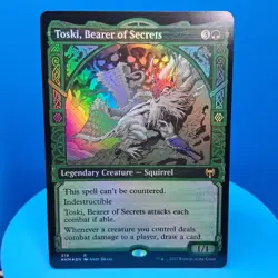 Toski, Bearer of Secrets (Showcase) Kaldheim Foil - Image 1