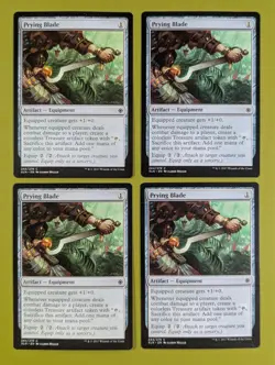 Prying Blade x4 Ixalan 4x Playset Magic the Gathering MTG - Image 1