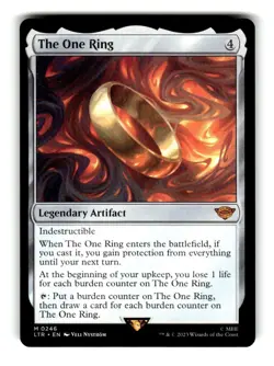 Universes Beyond: The Lord of the Rings: Tales of Middle-earth #246 The One Ring - Image 1