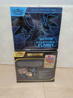 Pokemon Mega Evolution Phantasmal Flames And Mega Evolutions ETB 2 Box Bundle - Image 4