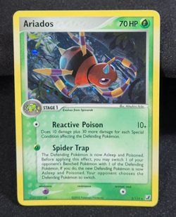 Pokemon TCG Ariados 2/115 EX Unseen Forces Holo Rare LP - Image 1