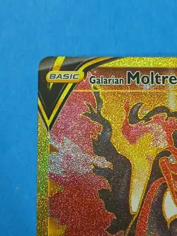 Moltres V Pokemon Brilliant Stars 183/172 Secret Rare Gold Card - Image 5