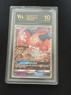 Pokemon 2018 Sun & Moon Celestial Storm Mr Mime GX #56 - Image 1