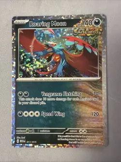 Pokemon TCG * PROMO * McDonald's Collection 2024 * 11/15 Roaring Moon * Holo - Image 1