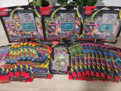 Pokemon Mega Evolution Phantasmal Flames (21) Booster Packs+(3) 3packs 🟰30Total - Image 3