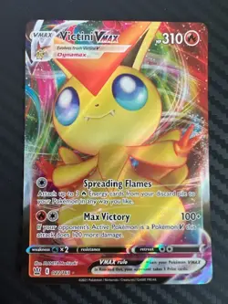 Pokemon TCG Victini Vmax 022/163 Ultra Rare Battle Styles NM - Image 1