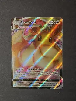 Pokemon Eevee Vmax SWSH087 Black Star Promo NM/M - Image 1