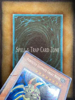 Yugioh Perfectly Ultimate Great Moth TSC-001 Parallel Secret Rare MP - Image 2