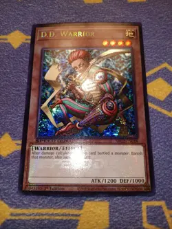 1x D.D. Warrior SBC2-ENC08 Secret Rare First Edition Light Play - Image 1