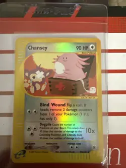 Pokemon TCG Chansey Expedition Card 72/165 Regular Uncommon - Image 1
