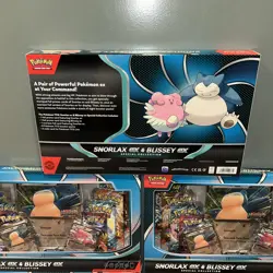 Pokemon Trading Card Game Snorlax ex and Blissey ex Special Collection Box X 5 - Image 2