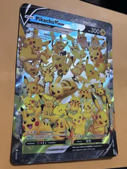 JUMBO Pikachu V Union Card SWSH141 Oversized Promo Pokemon Celebrations 25th NM - Image 3