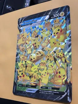 JUMBO Pikachu V Union Card SWSH141 Oversized Promo Pokemon Celebrations 25th NM - Image 4