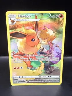 Pokemon Card - Flareon Brilliant Stars TG01/TG30 Ultra Rare - Image 1