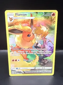 Pokemon Card - Flareon Brilliant Stars TG01/TG30 Ultra Rare - Image 2