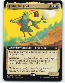 Flubs, the Fool (Extended Art) #356 Magic the Gathering Card - Image 1