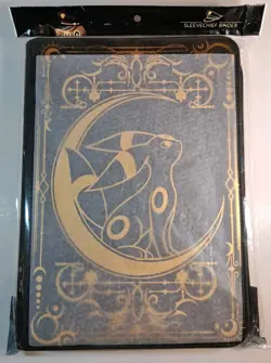 New Pokemon Umbreon Lunar Shadow 9-Pocket Binder Holds 360 Cards Sleevechief - Image 1