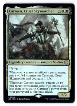 Carmen, Cruel Skymarcher NM* FOIL The Lost Caverns Of Ixalan 0005 -UnltdCards - Image 1