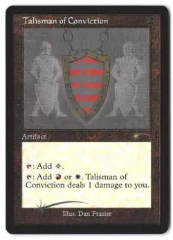 Talisman of Conviction (Retro Frame) (Foil Etched) 1060 SLD MTG NM - Image 1