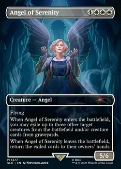 Mint/Near-Mint, English - 1 x MTG Angel of Serenity - 1377 - Foil Secret Lair Dr - Image 1