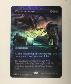 Phyrexian Arena (Borderless) Foundations Foil - Image 1