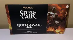 MTG Secret Lair X PlayStation: God Of War Greek Foil Edition - Sealed - Image 1