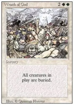 1x Wrath of God Moderate Play MTG Magic - Kid Icarus - - Image 1