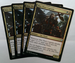 Mtg - Dire Fleet Captain x4 - Image 1