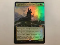 MTG Buy-A-Box Promo RIN AND SERI, INSEPARABLE Foil NM (0068BIN) Graded Power - Image 1