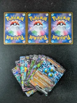 2024 Pokemon IRON THORNS EX/ RAGING BOLT EX Terastal Fest Ex Holo Lots - Image 2