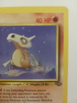 Pokemon TCG Cubone Jungle 50/64 Regular 1st Edition Common - Image 3