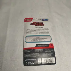 Pokemon Destined Rivals ZARUDE PROMO CHECKLANE Blister Pack BOOSTER + PROMO NEW - Image 2