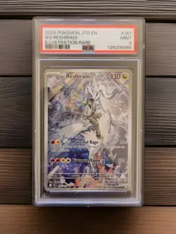 2025 Pokemon - N's Reshiram 167/159 Sv09: Journey Together - PSA 9 MINT - Image 1