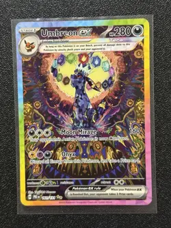 Pokemon TCG Umbreon EX 161/131 Sir Special Illustration Prismatic Evolutions - Image 1