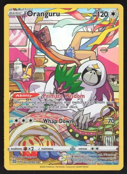 Oranguru TG12/TG30 Ultra Rare Pokemon TCG Brilliant Stars Trainer Gallery NM - Image 1