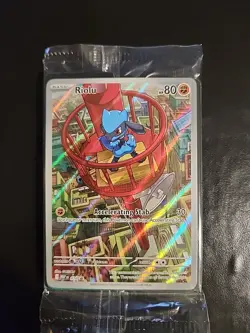 SEALED Riolu #10 Mega Evolution ETB Black Star Promo Pokemon TCG - Image 1