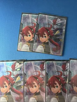 Gundam card Resource RP-009 Suletta & Gundam Aerial x10 V Jump Promo Japanese - Image 2