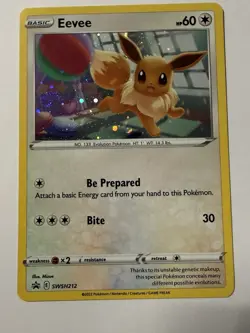 Eevee Swsh212 Swsh: Sword & Shield Promo Cards Holo - Image 1