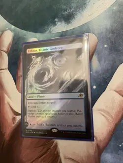 Magic the Gathering Uthros Titanic Godcore Edge of Eternities Card Foil 260 - Image 3