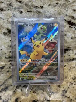 Pokemon Scarlet & Violet Paldea Evolved Pikachu #27 SVP en Pikachu Promo Card - Image 1