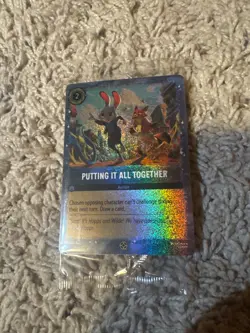 Lorcana Putting It All Together 27/P3 Cinemark Promo Card Zootopia 2 Disney - Image 1