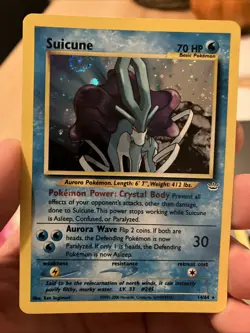 Pokemon TCG Suicune and Raikou Neo Revelation Holo Rare Cards Great Conditions! - Image 2