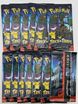 13 Packs Pokemon TCG Trick or Trade Booster Packs 2024 Halloween Card Lot Bundle - Image 2