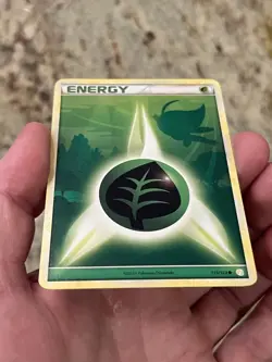 Grass Celebi Energy 115/123 - HGSS - Pokemon Card - NM/M - Image 2