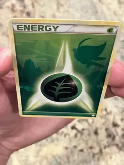 Grass Celebi Energy 115/123 - HGSS - Pokemon Card - NM/M - Image 3