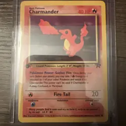 1st Edition Charmander 50/82 Team Rocket Set Rare Vintage Pokemon Card - NM - Image 3