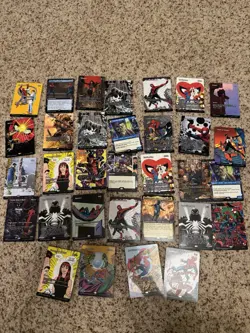 MTG Marvel Spider-Man Non-Foil Lot 32 Cards Mythic Magic Peter Parker - Image 1