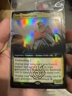 Iron, Grand Lotus - Extended Art Foil Promo - BoxLunch Magic MTG Avatar New - Image 1