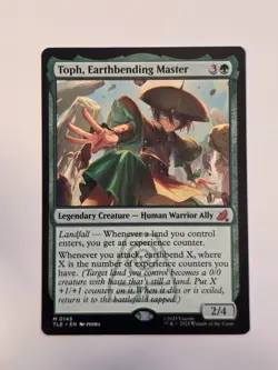 Toph, Earthbending Master - MTG Avatar: The Last Airbender - Eternal Legal - NM - Image 1