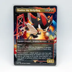 MTG | Shadow the Hedgehog [SLD Secret Lair Sonic the Hedgehog] | Non-Foil NM - Image 1